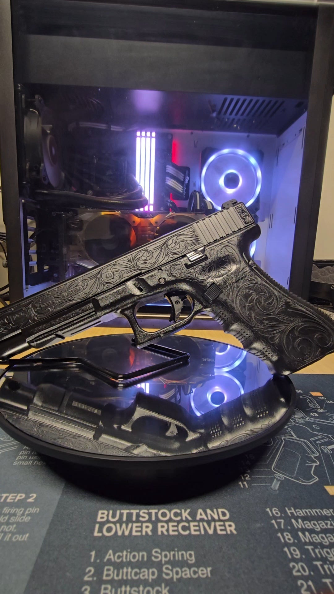 1911 & GLOCK Laser Engraving
